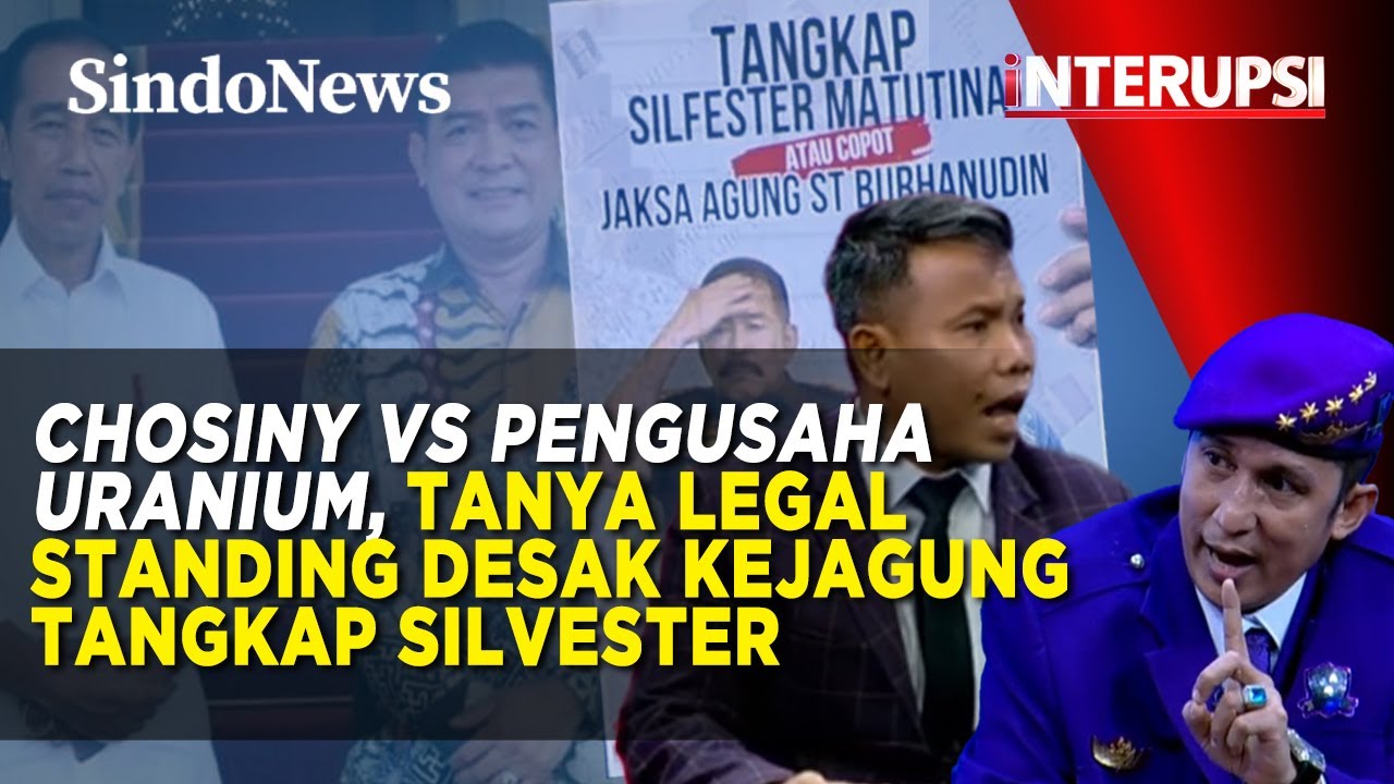 Debat khozinudin vs Pengusaha Uranium, Tanya Legal Standing Minta Silfester Segera Ditangkap