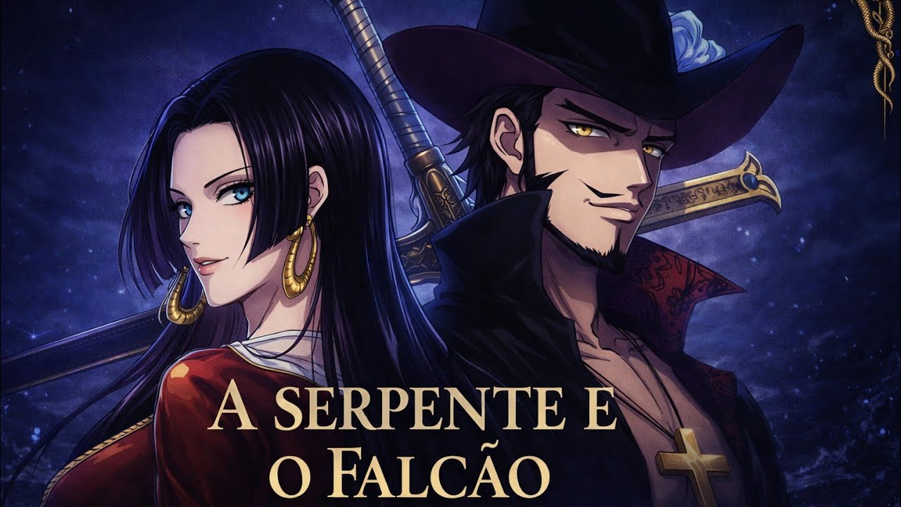 Mihawk x Hancock [Mihan/Mihancock] - One Piece 💞🐍🦅🩷