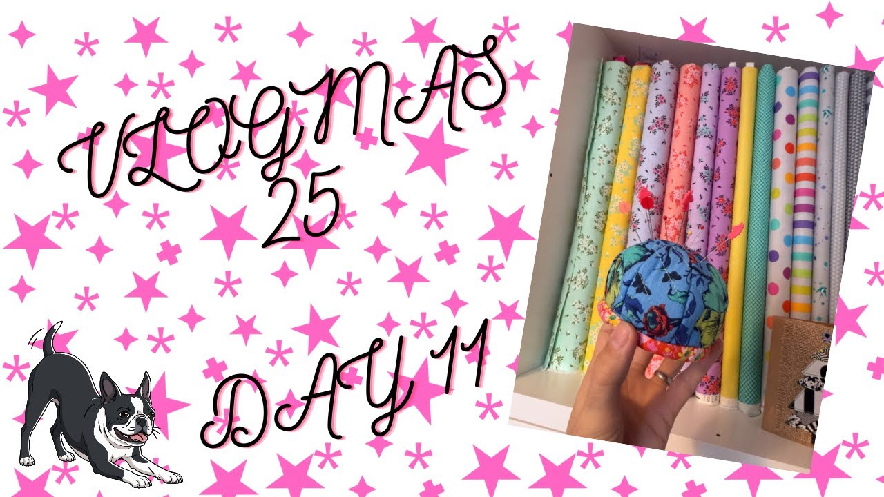 Бесплатный урок по подушечкам для иголок #vlogmas2025