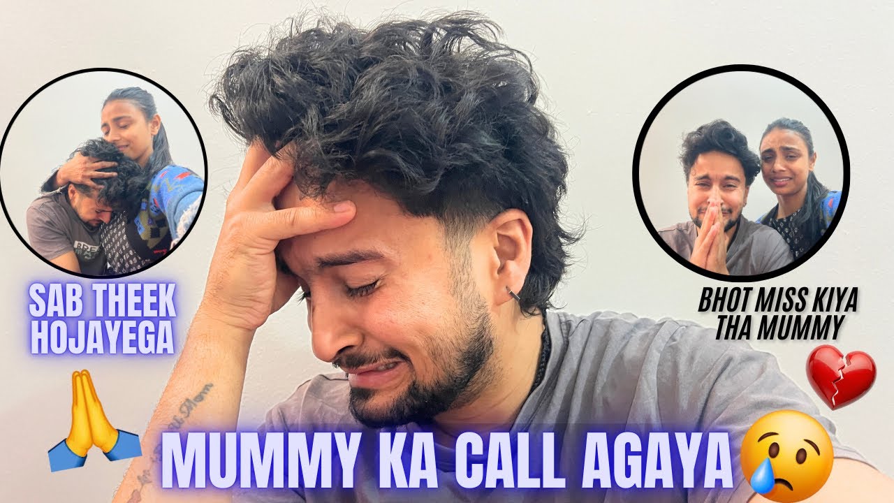 Mummy Ka Call Agaya😭Bhot Miss Tha Mummy🥺- ZIDDIADI
