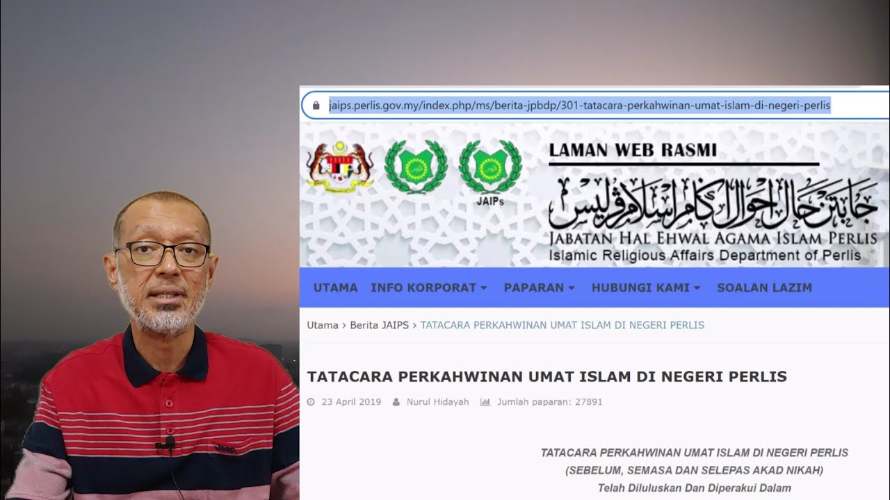 Mufti Perlis Langgar SOP Nikah Perlis?