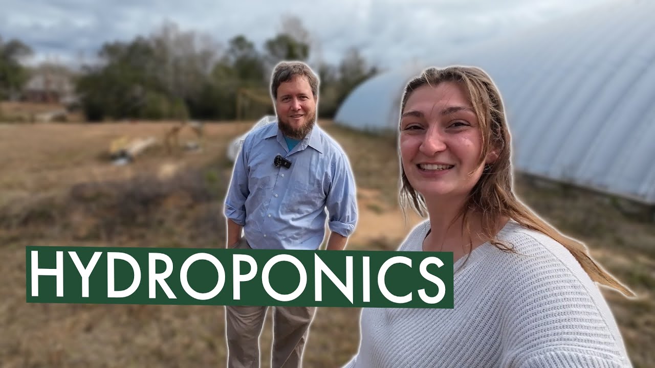 His FROM SCRATCH Hydroponic Farm (Brick Wall Farms)