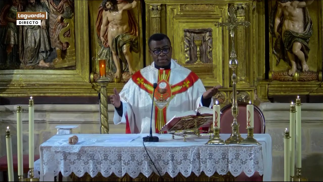 Misa de las Candelas desde la Iglesia Santa María de los Reyes de Laguardia