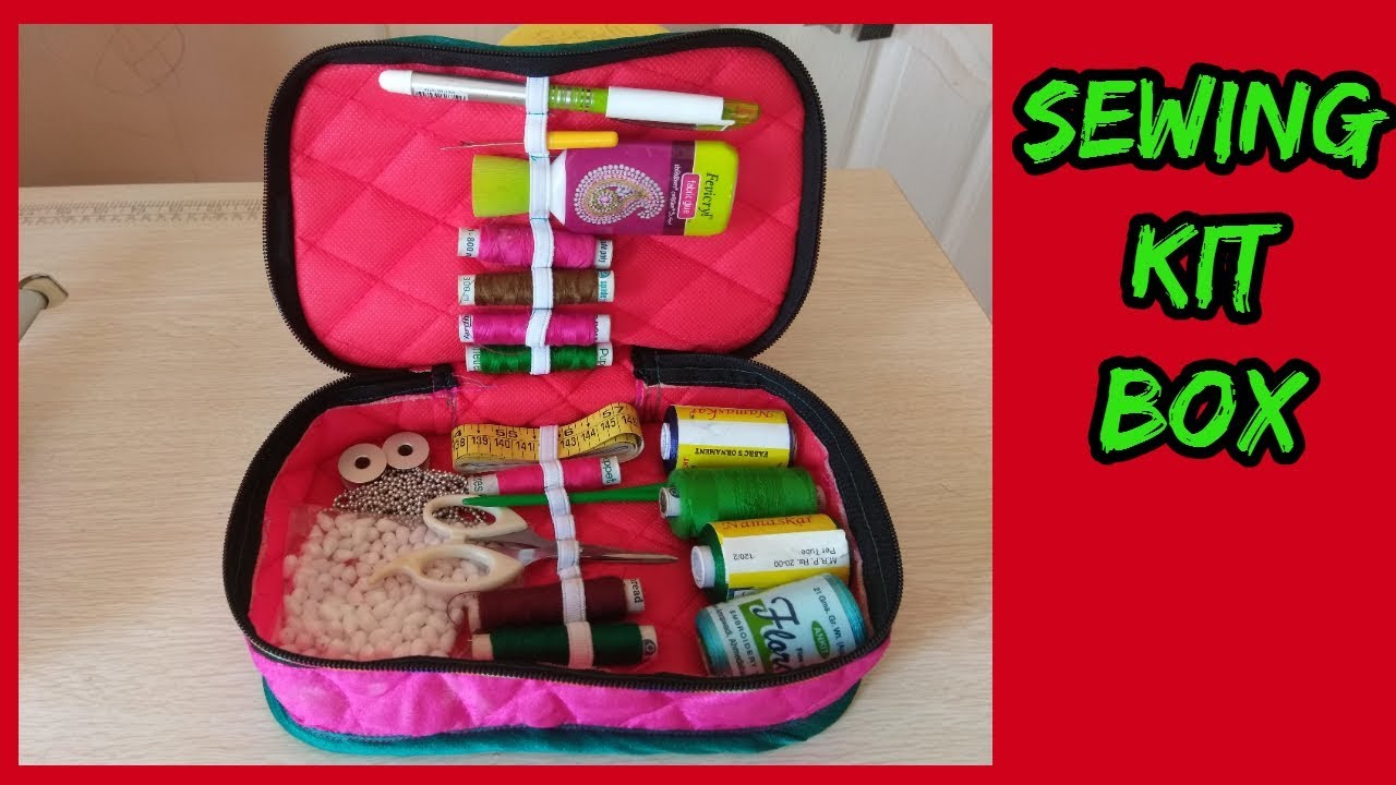 किसीभी कपडे से बनाये चंद मिनटों में / How to make sewing kit #sewingkit
