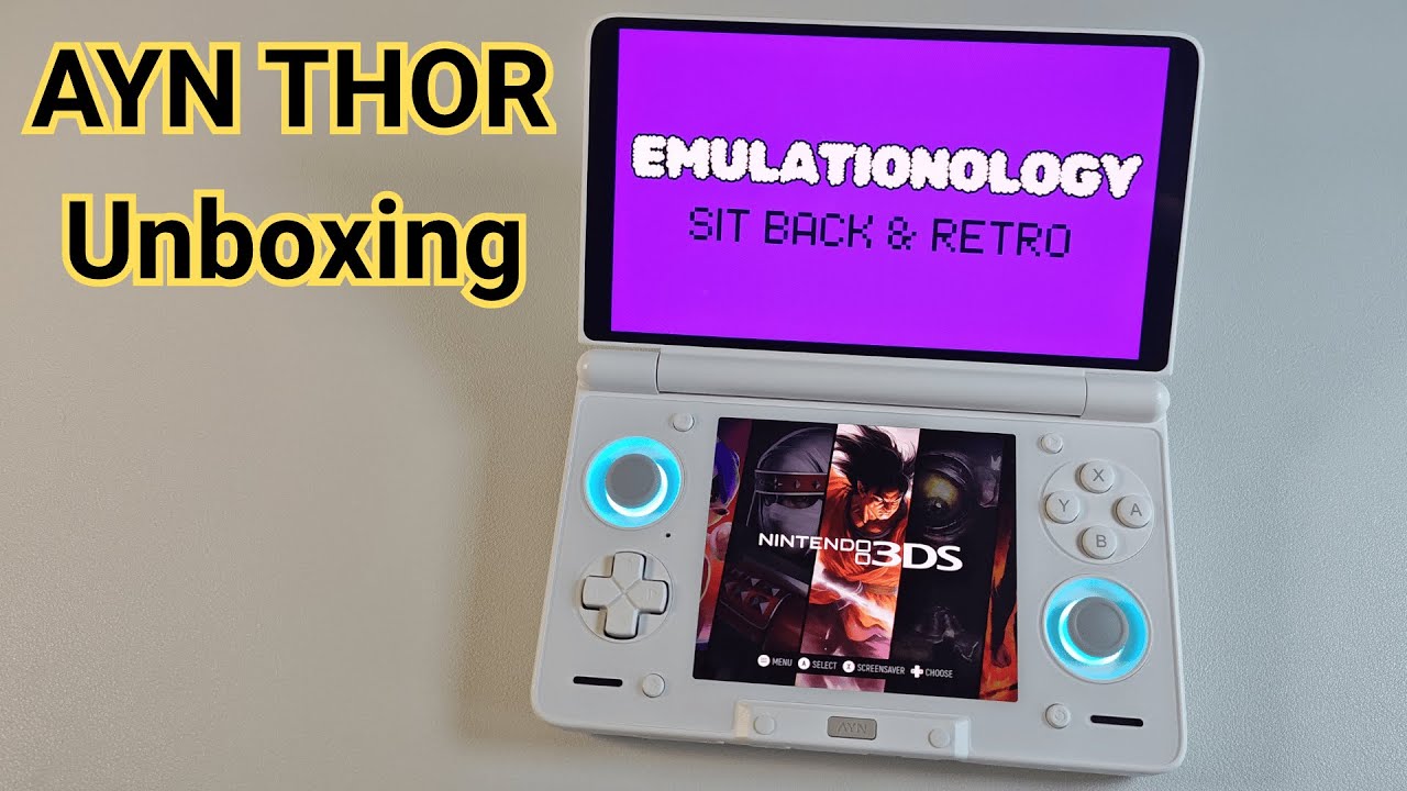 AYN Thor Unboxing - First Impressions (vs Portal & Flip 2)