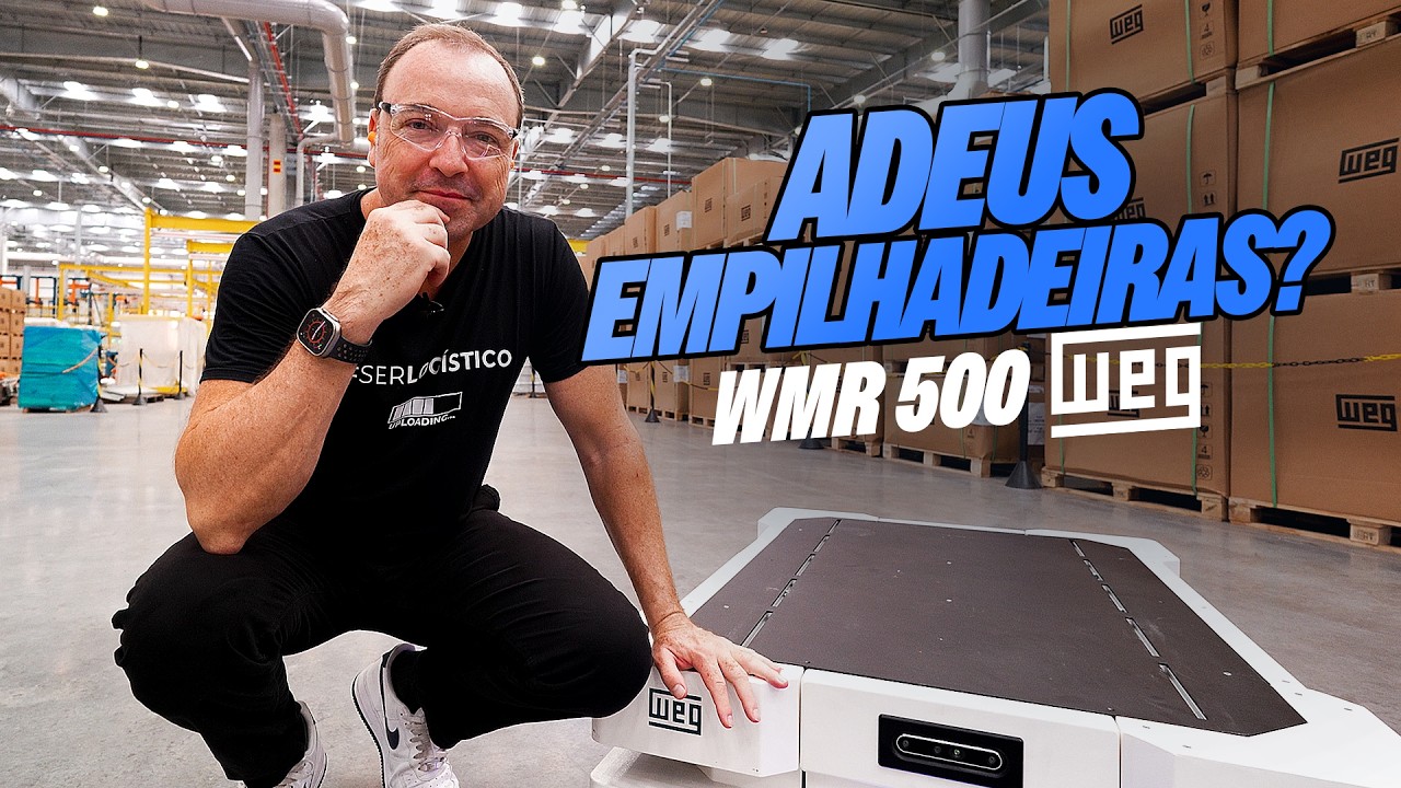 Esse ROBÔ pode Mudar Tudo na LOGÍSTICA. Conheça o WMR 500 da WEG
