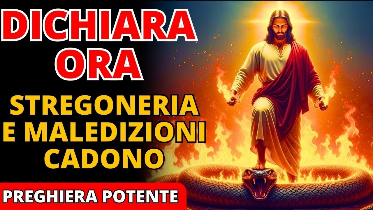⚔️ Preghiera di Guerra: SCHIACCIA Nemici Nascosti, Stregoneria e Maledizioni Ereditarie Oggi