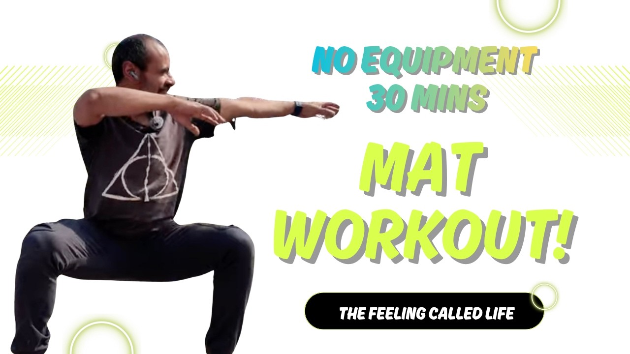 Mat workout Video. Motivation | Show up | Do it.