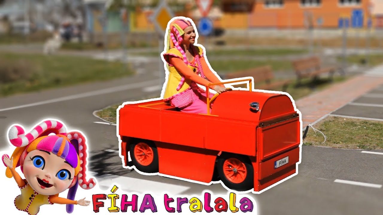 FÍHA tralala - O AUTÍČKU 🚗 Veselá pesnička pre deti 🎶po slovensky