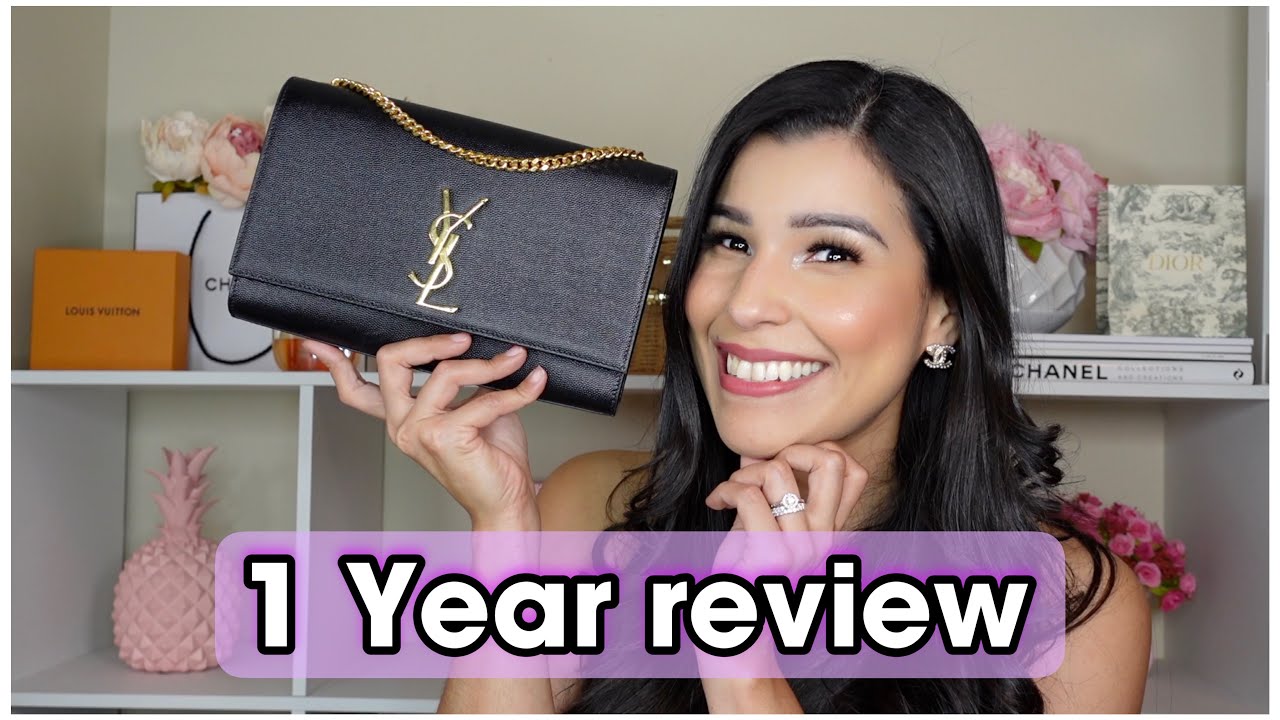 YSL KATE MEDIUM ONE YEAR REVIEW, What Fits and Mod Shots. Is this one worth buying in 2023?
