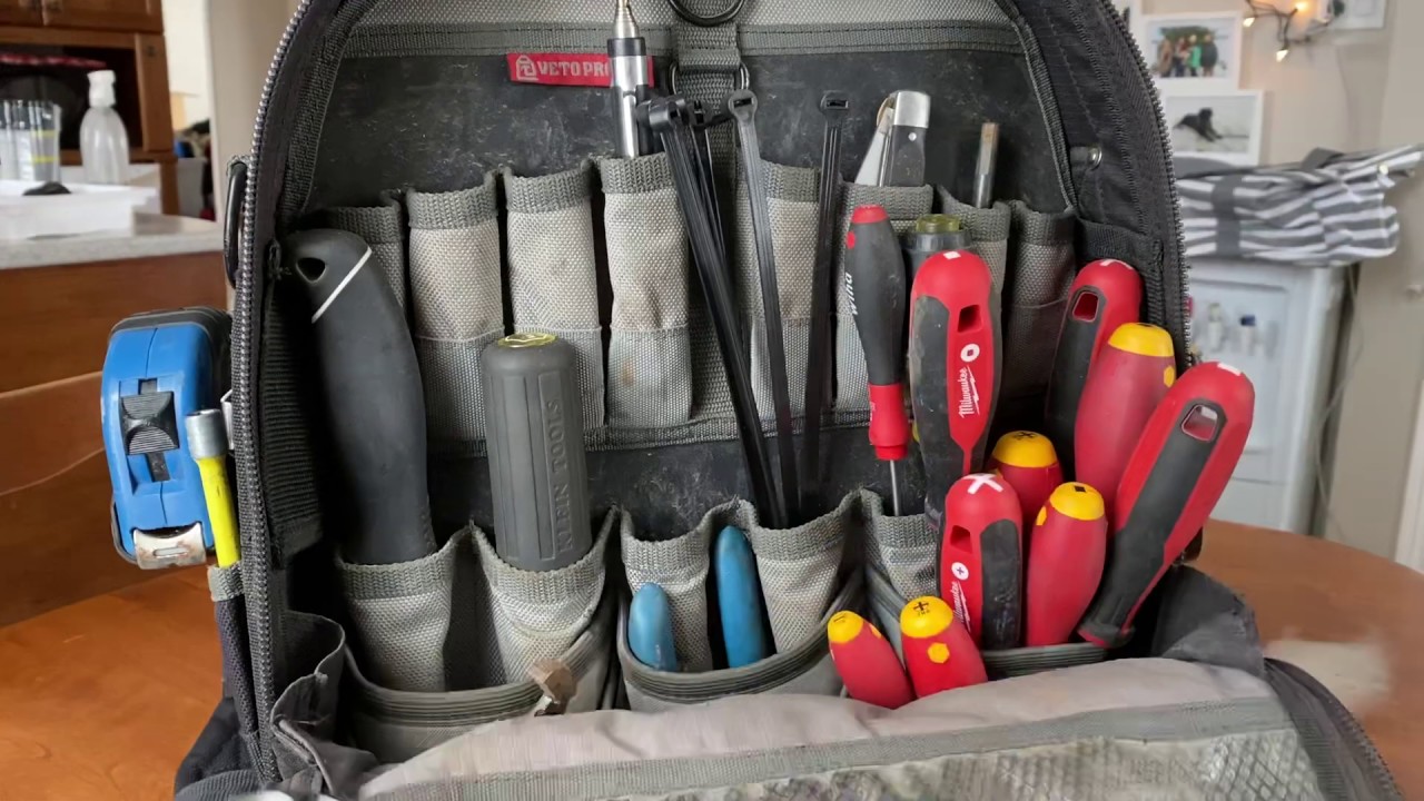 Veto Pro Pac - Tech Pac - Electricians Backpack