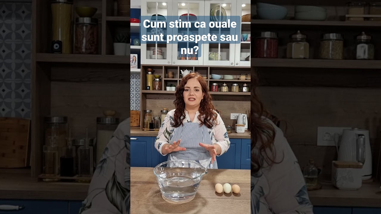 Cum stim ca ouale sunt proaspete sau nu? #short