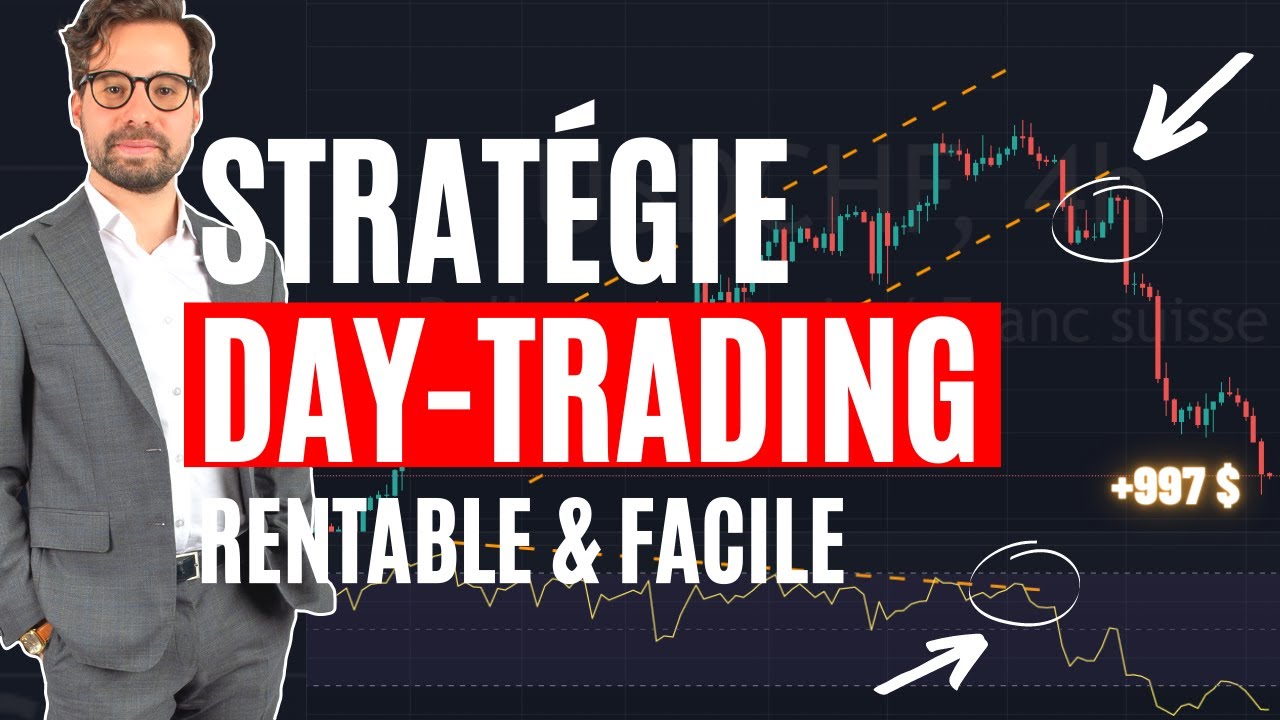 🤑 Ma STRATÉGIE DAY-TRADING SIMPLE mais très PUISSANTE [Divergence RSI & Break]