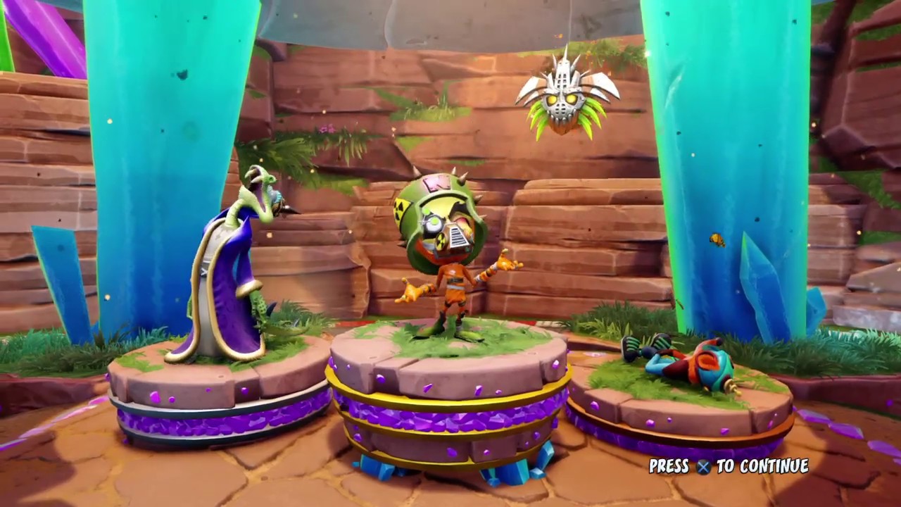 Crash Team Racing: Nitro Fueled - (Velo Cup Hard-Rustland Cortex)