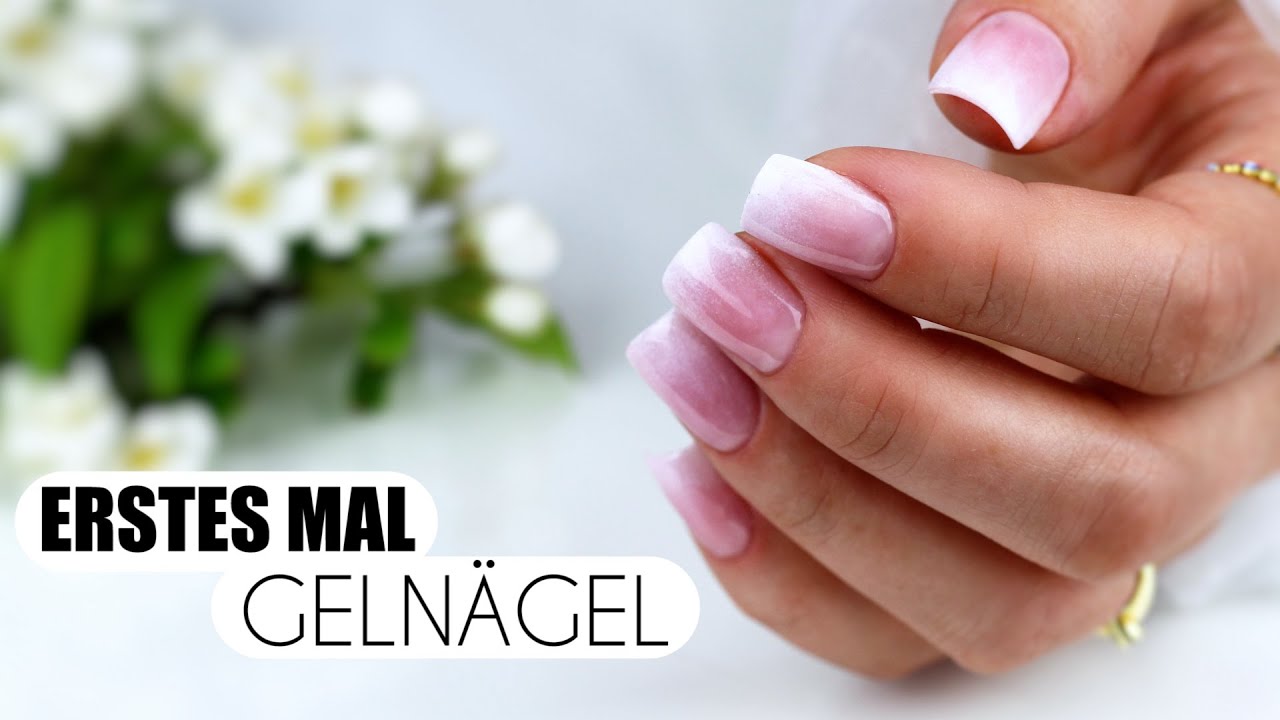 ERSTES MAL GELNÄGEL - Nägel verlängern mit Gel und Tips | Nails »Lalalunia«
