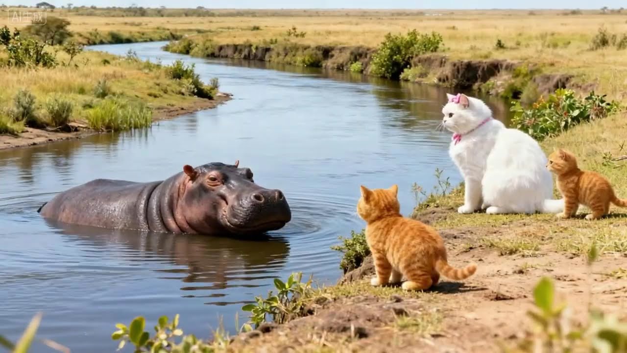 ๊๊Under the African Sky | A Cat Family's Journey into the Wild