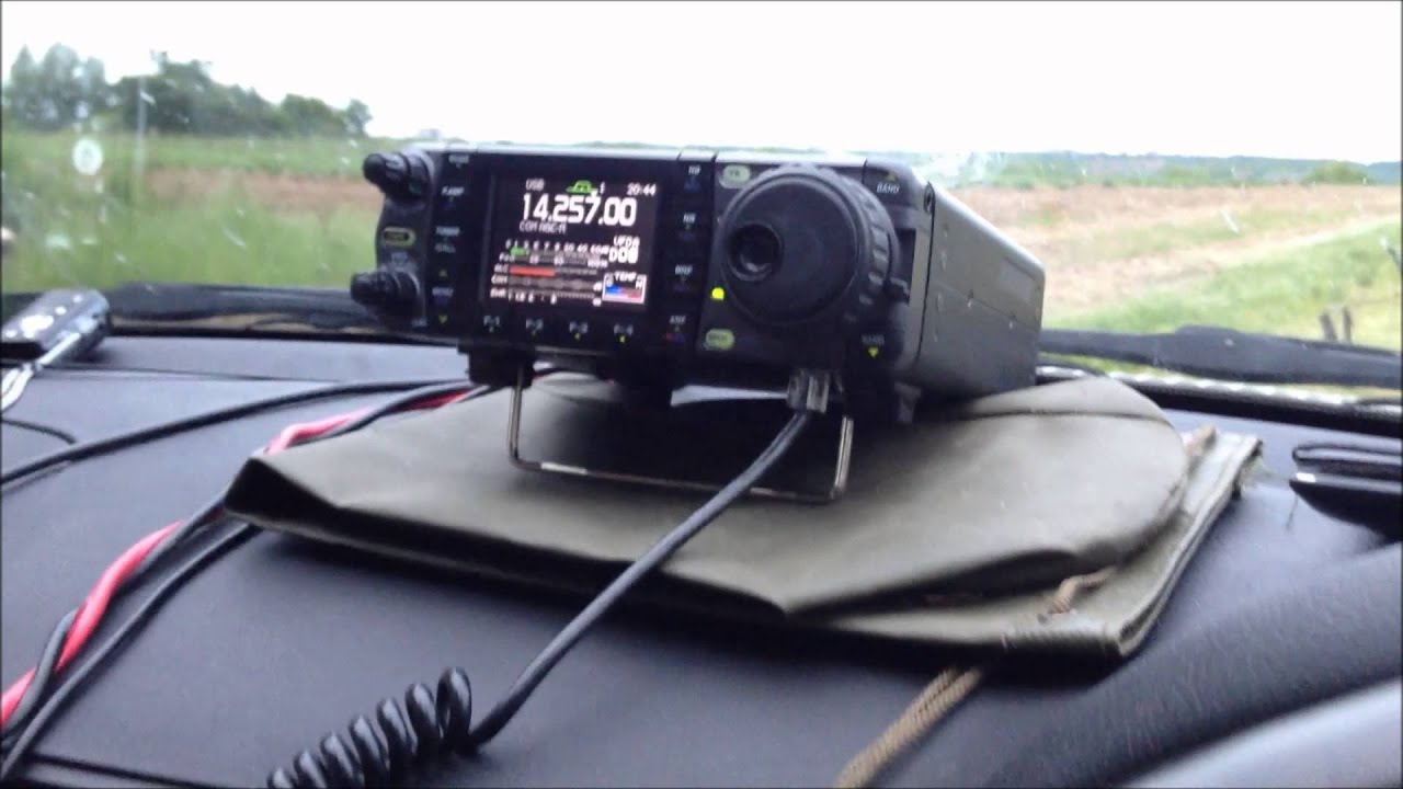 Portable QRO HF radio