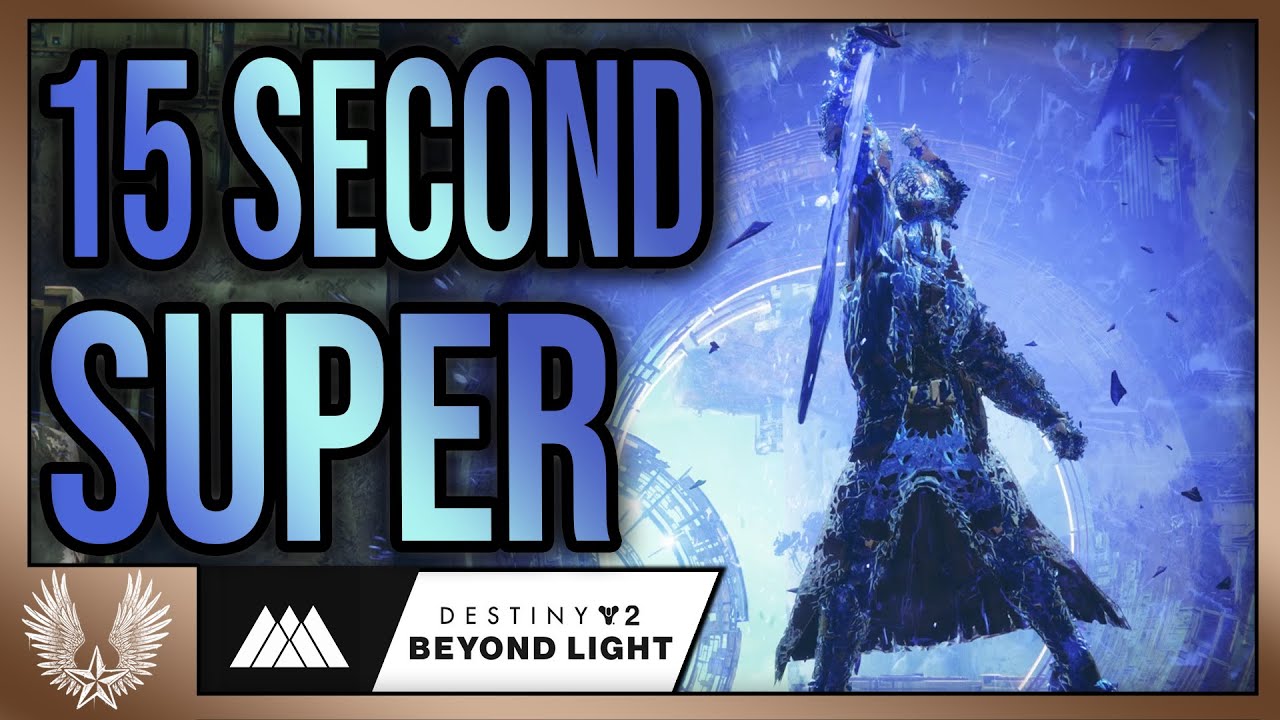 The 15 second Shadebinder super: INSANE STASIS BUILD