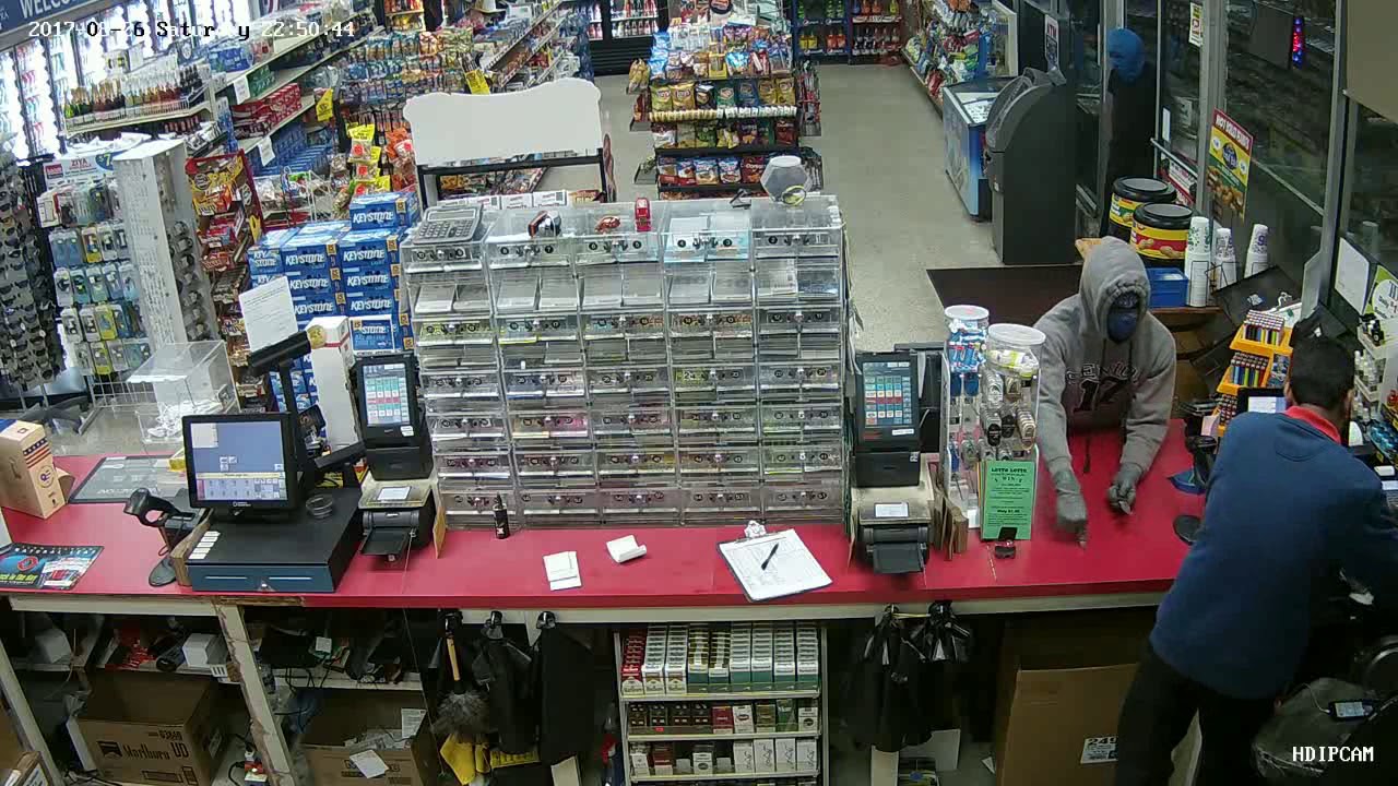 Officers seek knife-wielding robbers