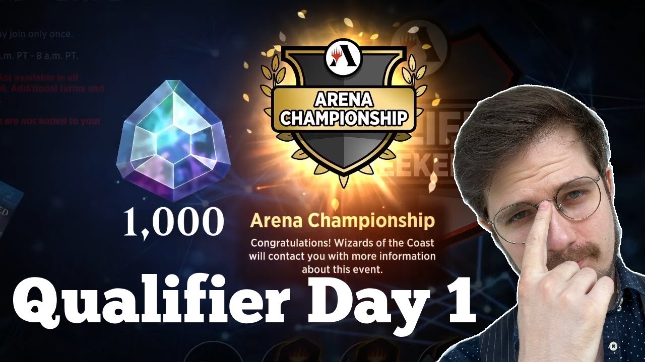 Qualifying for Arena Champhionship 11 - Day 1  | Qualifier Weekend | TLA Sealed | MTG Arena