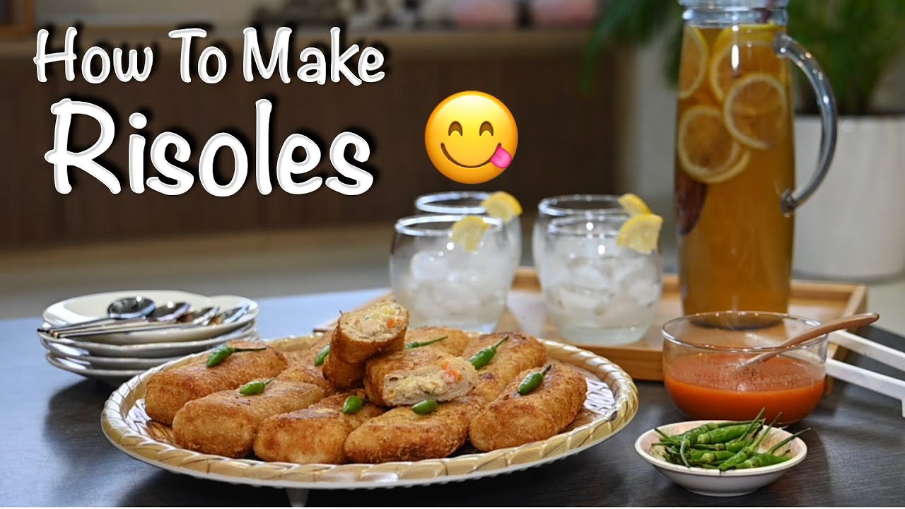 Chicken & Vegetable Ragout Risoles Recipe | A Very Tasty Popular Indonesian Snack