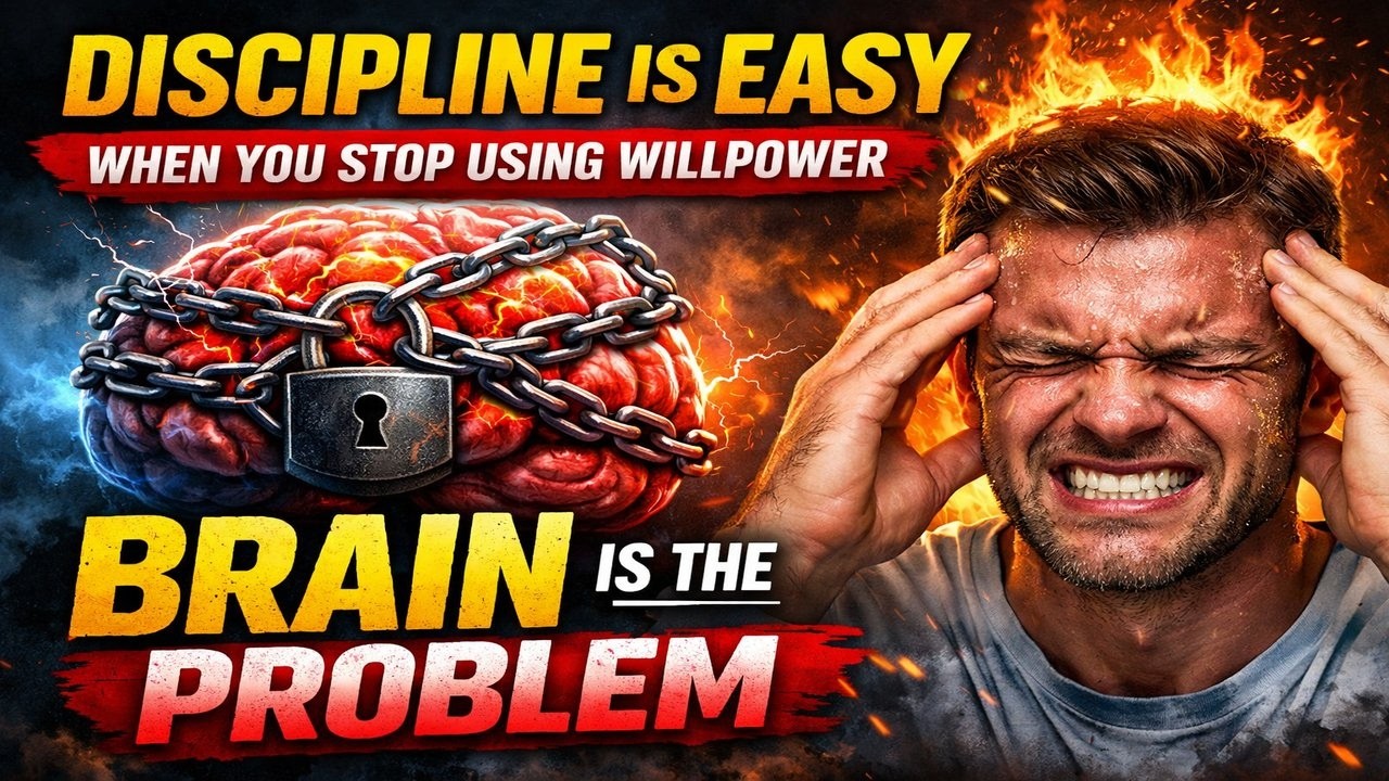 “Discipline Is Easy When You Stop Using Willpower”