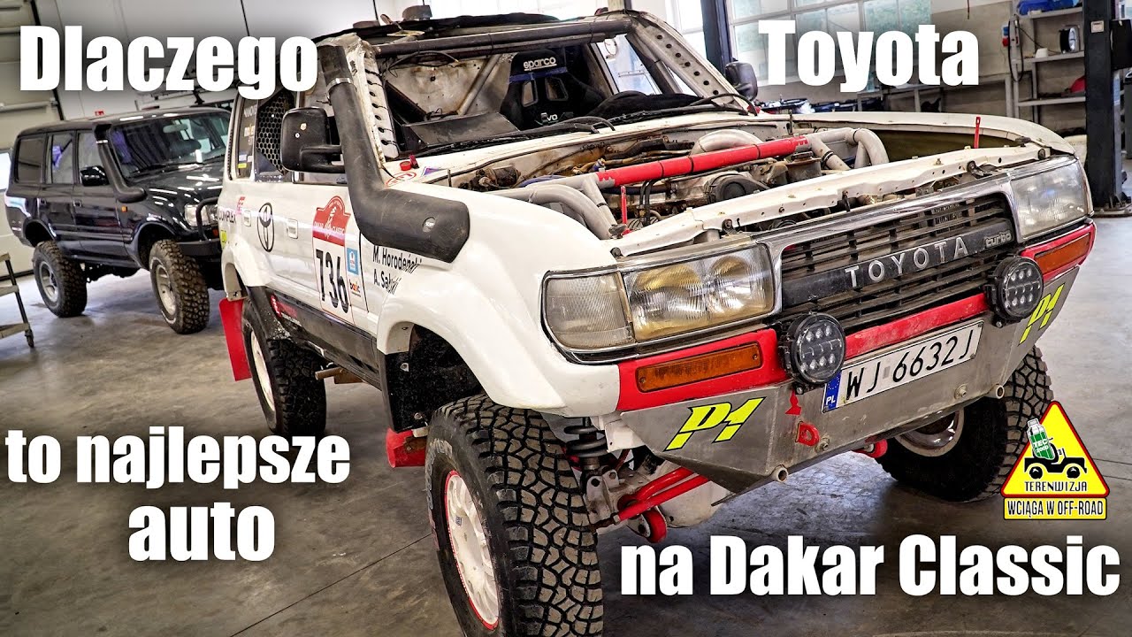 Dlaczego Toyota to najlepsze auto na Dakar Classic.