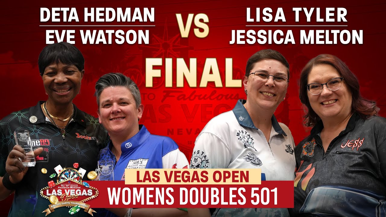 Deta Hedman & Eve Watson vs Lisa Tyler & Jessica Melton | Doubles 501 Final | Las Vegas Open 2025