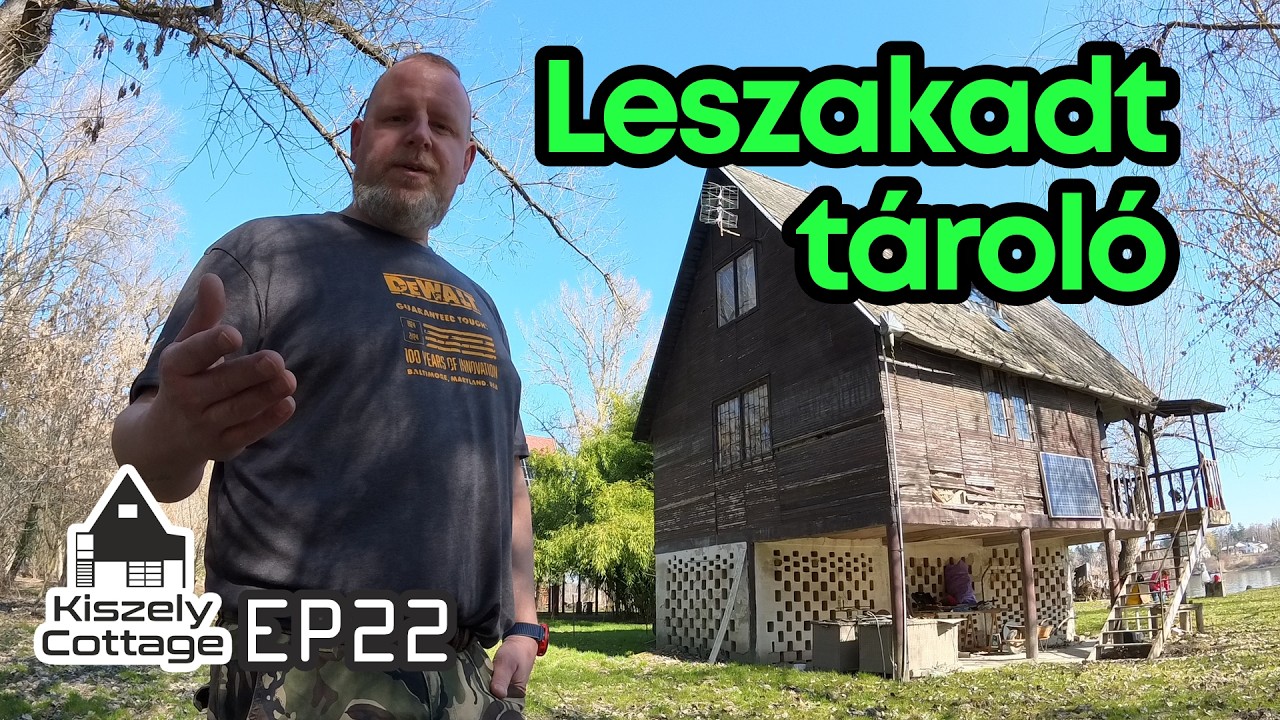 Eldől a sufni sorsa? - #KiszelyCottage - EP22