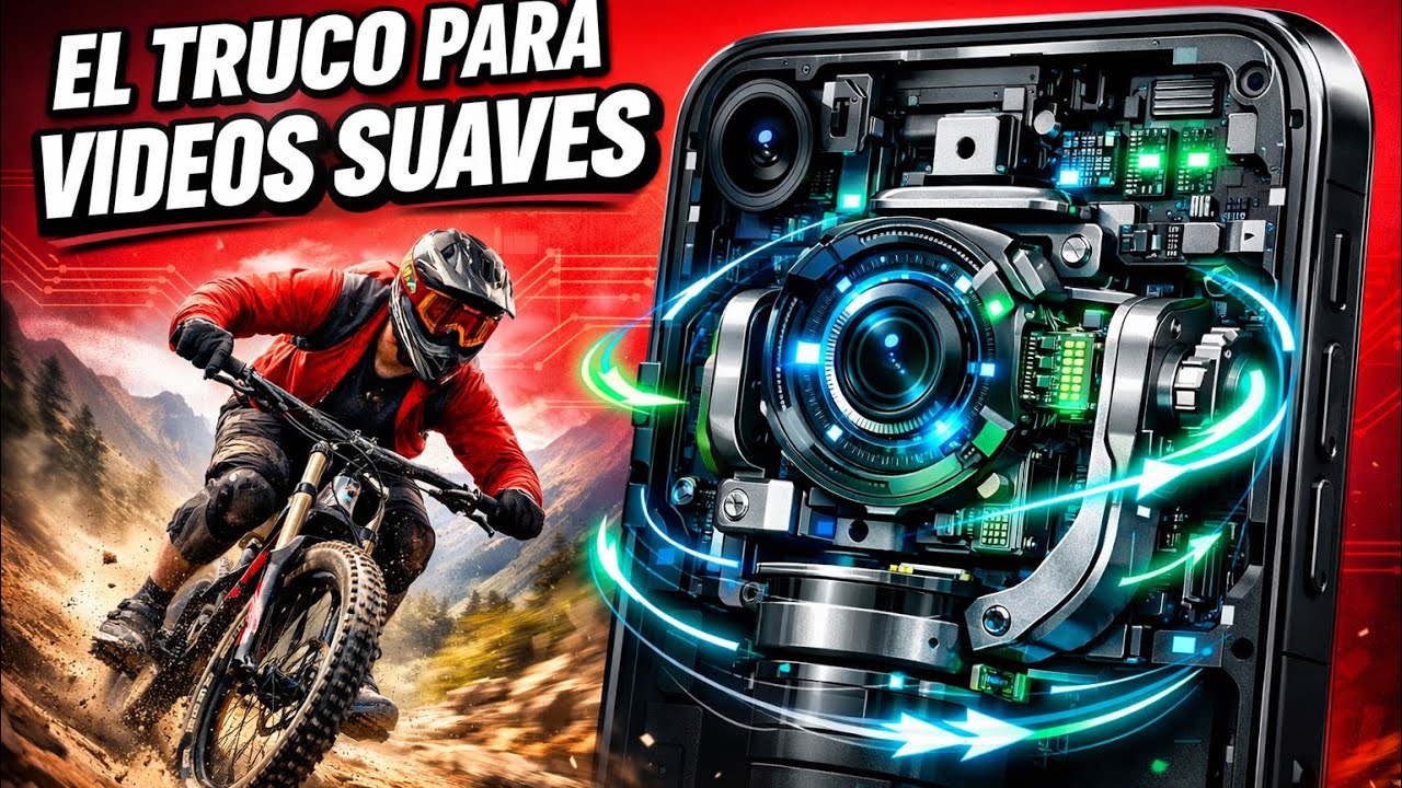 Cómo tu celular elimina el movimiento al grabar video