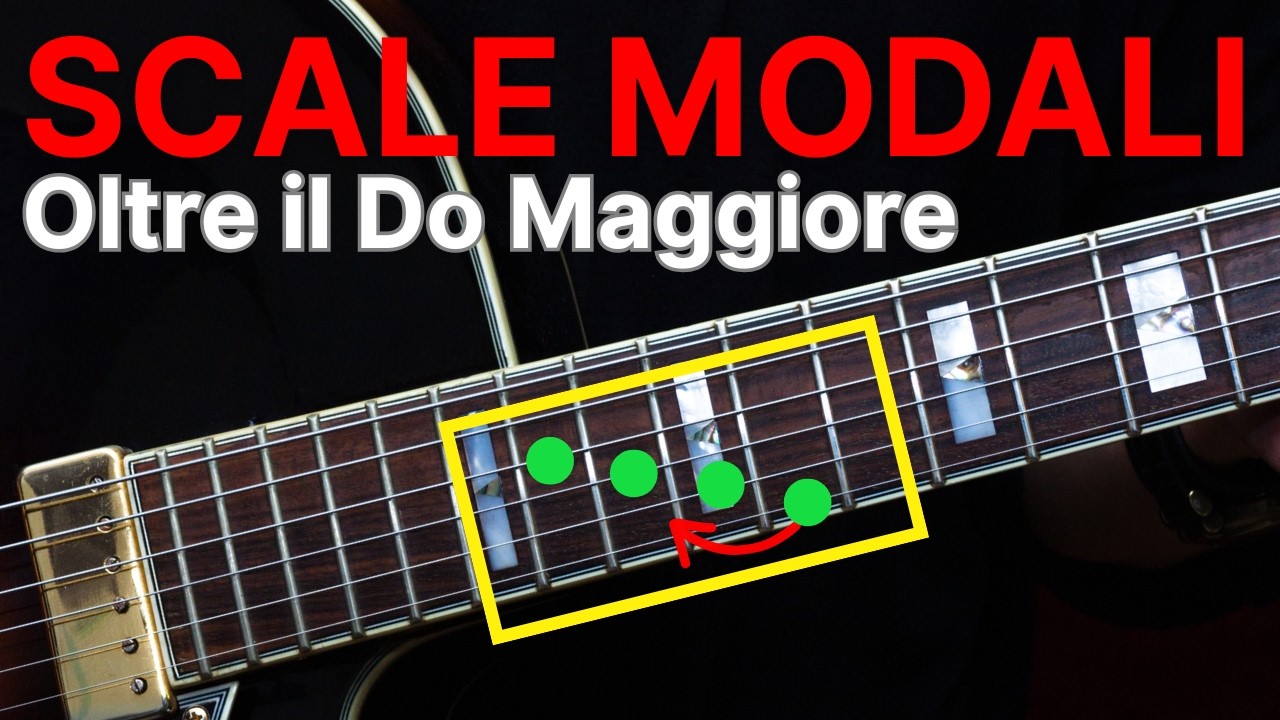 Scale Modali: RIVOLUZIONE oltre il Do Maggiore (Chitarra Jazz)