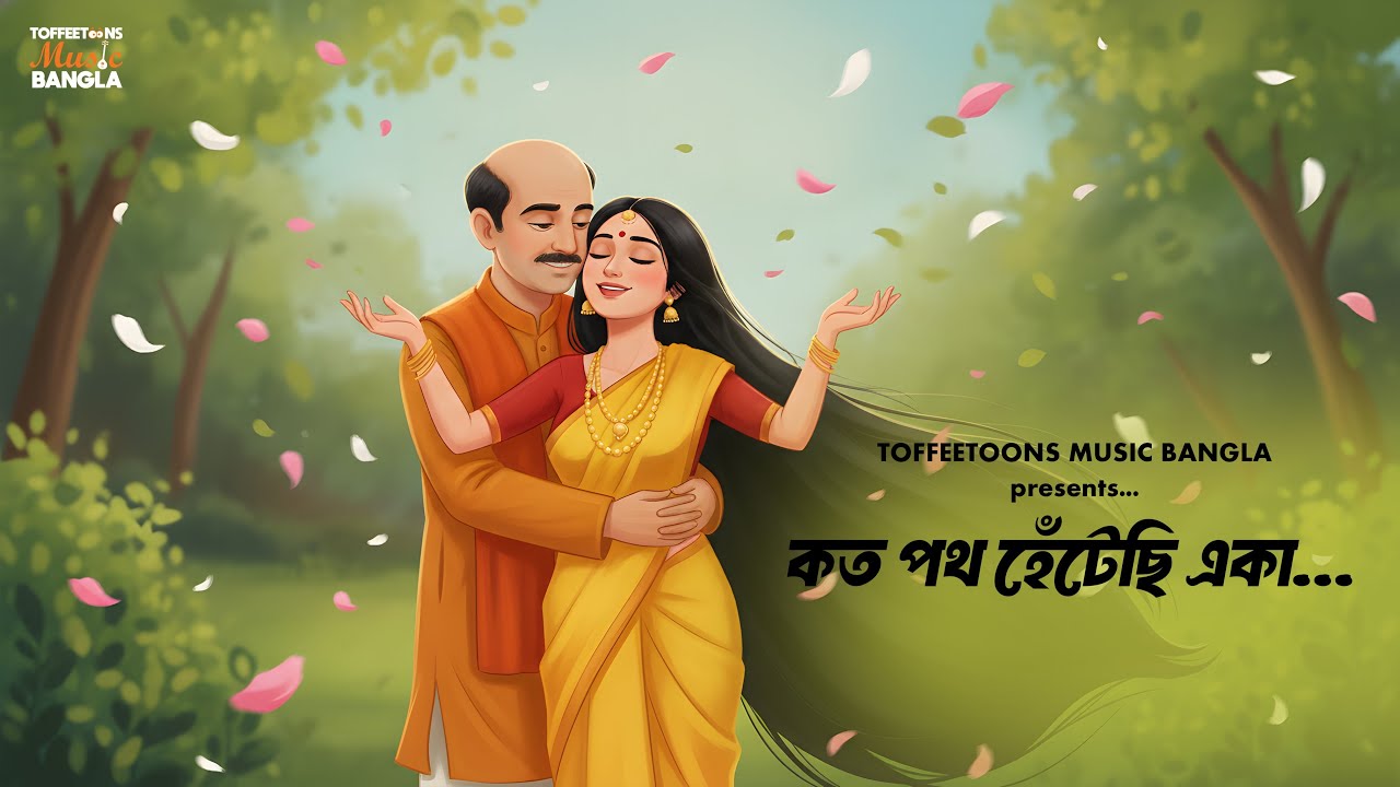 কত পথ হেঁটেছি একা | Koto Poth Hetechi Eka | Song | Bangla Gaan | Favorite | Toffeetoons Music Bangla
