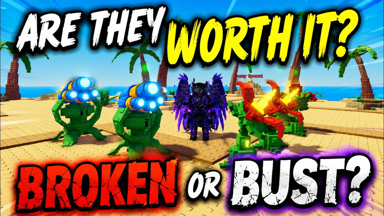 Are the NEW Garden Tower Defense Units Worth It? | Hydrobloom Cannon & Surge Root