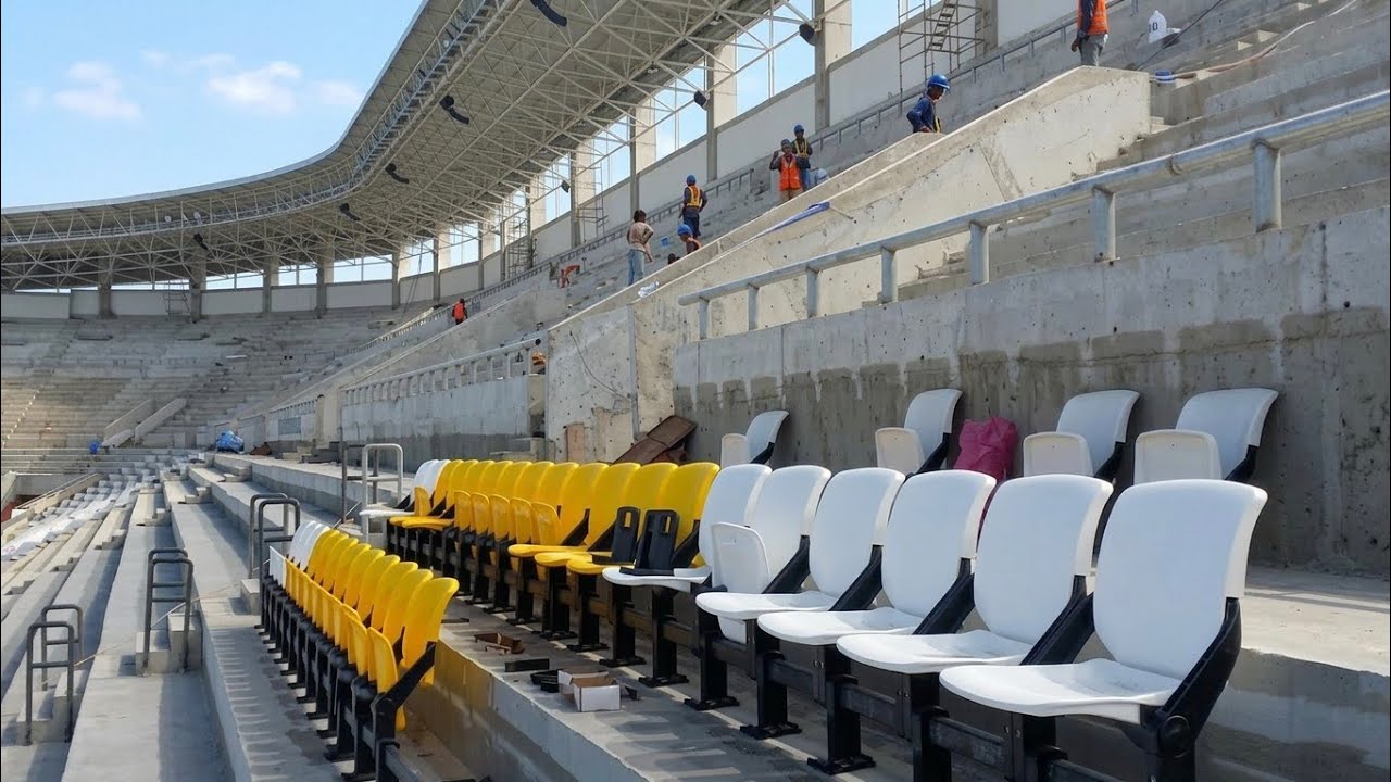 UPDATE‼️KURSI MULAI DIPASANG, PSSI KEMBALI MENINJAU STADION TELADAN, PERSIAPAN PIALA AFF U-19 2026