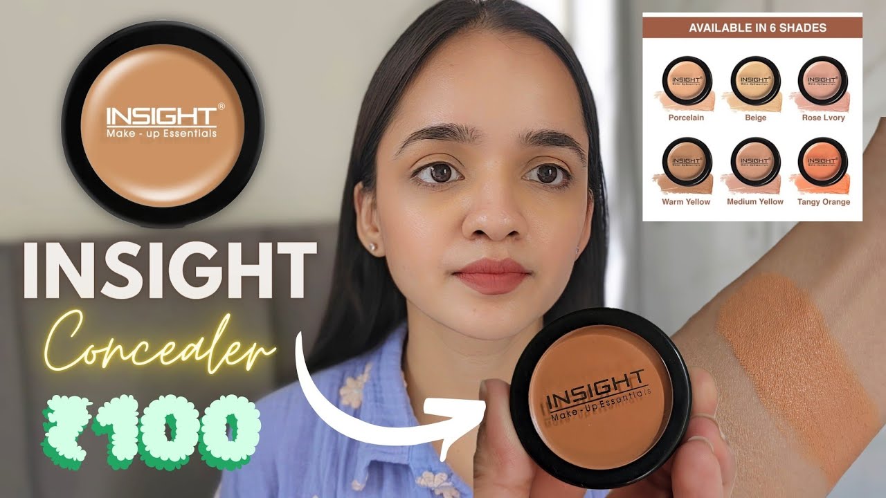 Insight Concealer Review | Insight Cosmetics | Insight Concealer for ₹100