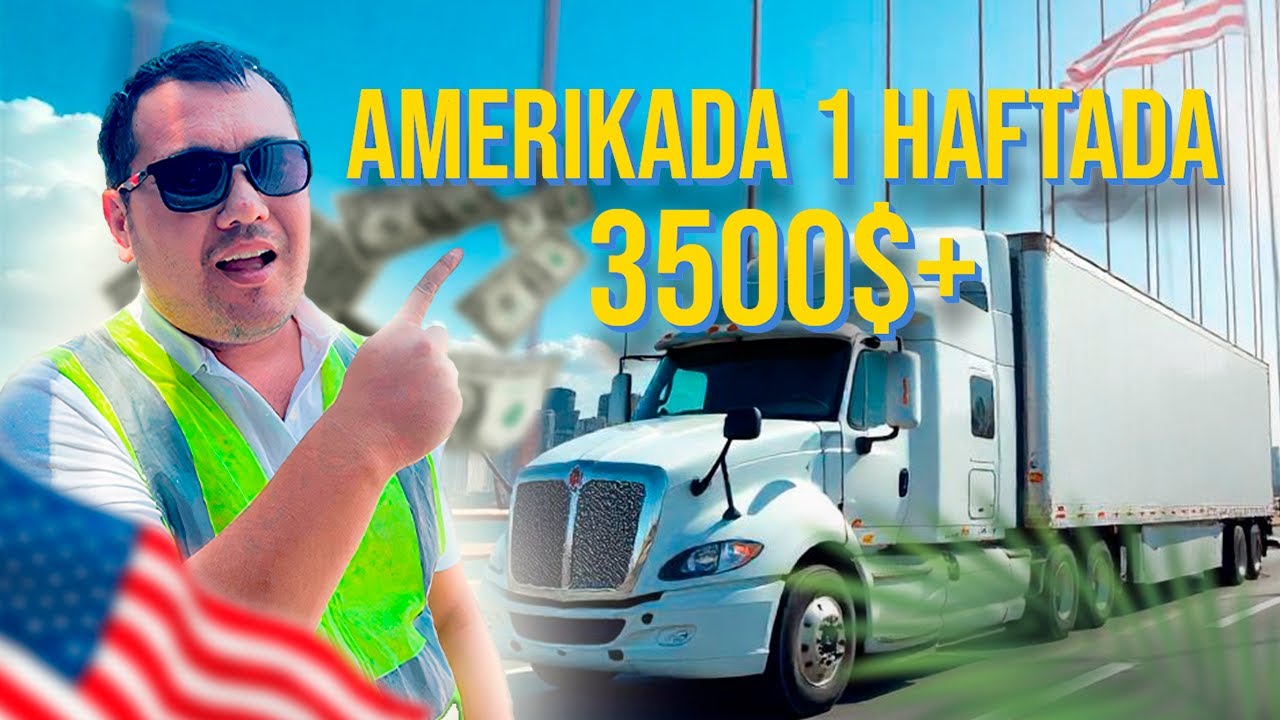Amerikada 1 haftada 3500$