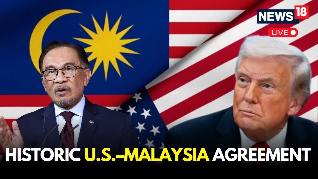 LIVE: Trump Meets Malaysian PM Anwar Ibrahim in Expanded Bilateral Talks | U.S.-Malaysia Relations