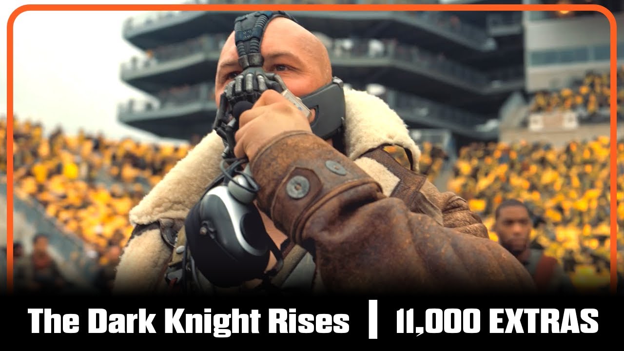The Dark Knight Rises | 11,000 Extras in Iconic Stadium Scene