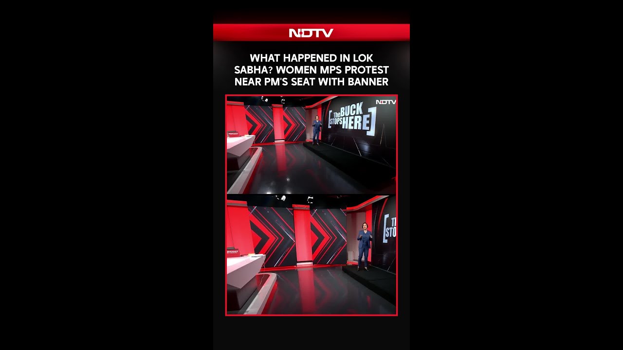 What Happened in Lok Sabha? Women MPs Protest Near PM's Seat With Banner