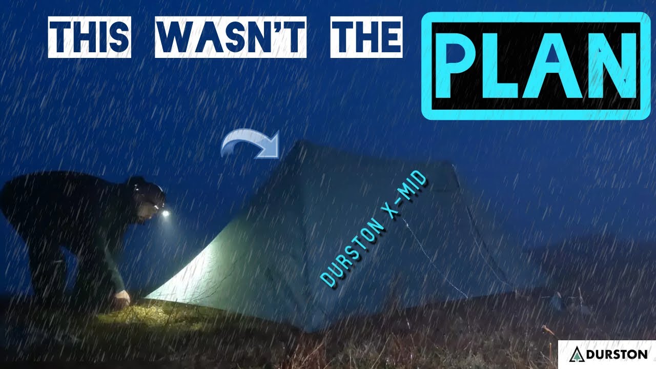Durston X-MID 1p Tent - UNEXPECTED RAIN TEST - Did It Perform?