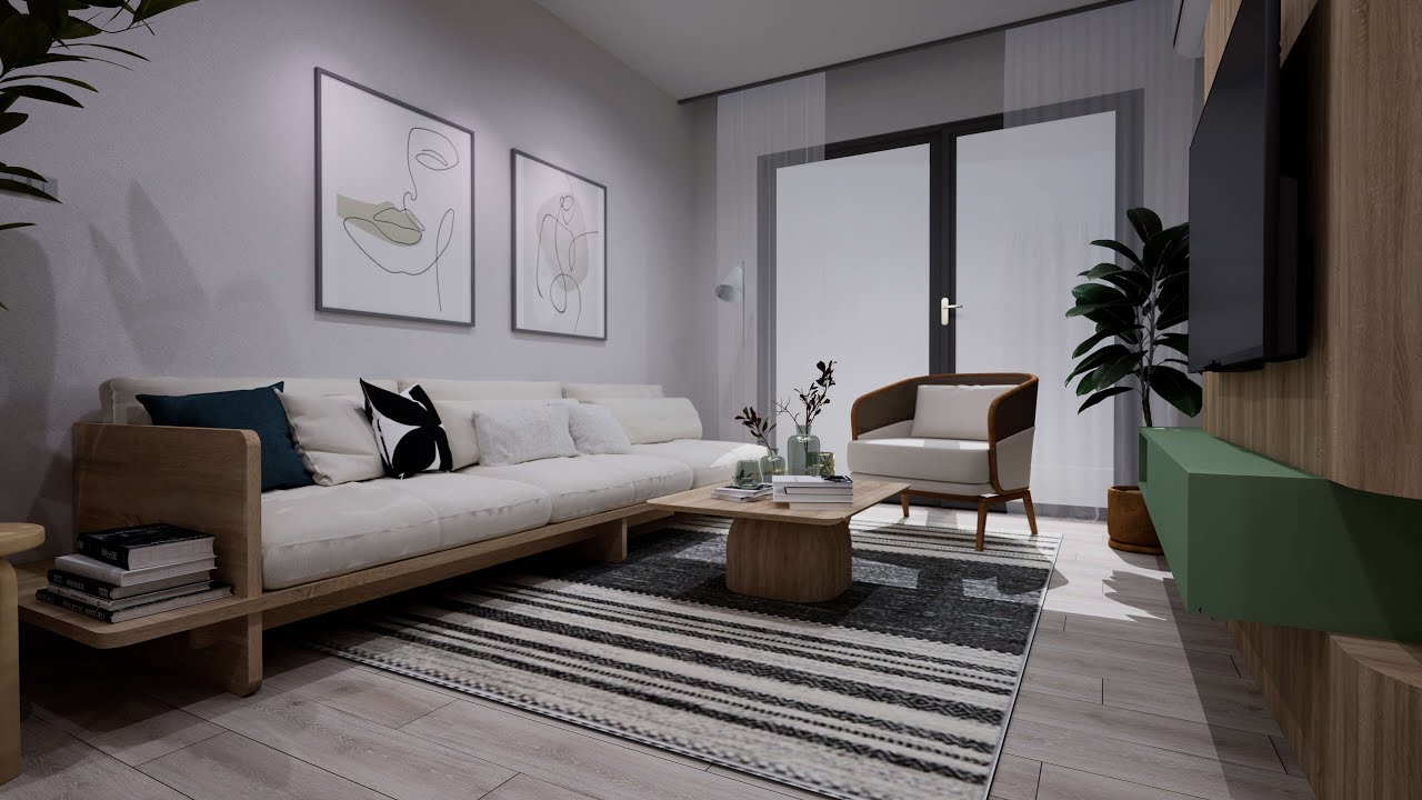 Interior Apartment Realtime ArchViz - Unreal Engine