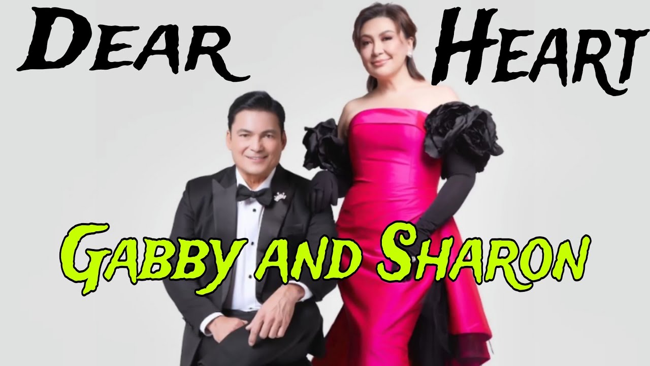 Sharon Cuneta and Gabby Concepcion, behind the scenes photoshoot of Dear Heart Concert! ang sweet!