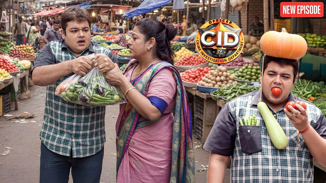 Pankaj की शरारत - रास्ते में औरत से लूट ली सारी सब्ज़ियाँ ! || CID || Latest Episode ||