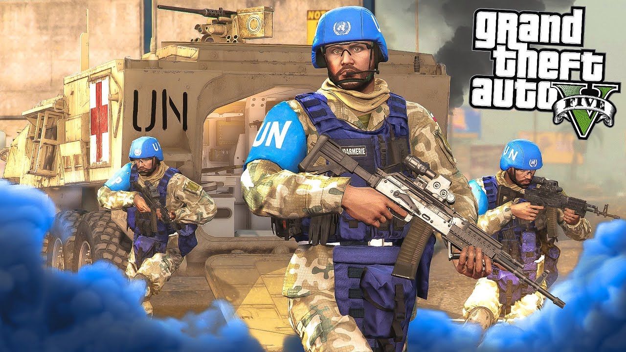 Joining The UN PEACE KEEPERS in GTA 5 RP!
