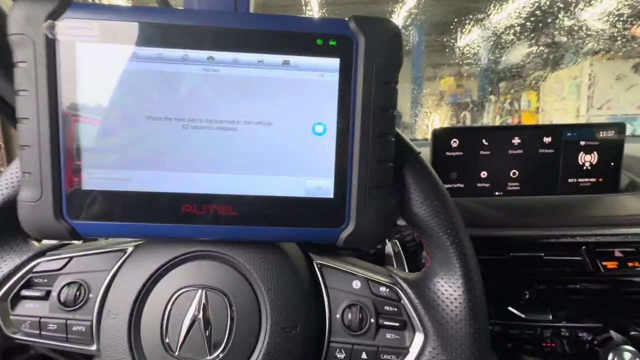Утеряны все ключи для Acura MDX 2024 года, добавлены ключи для Autel IM508 IM608 KM100.