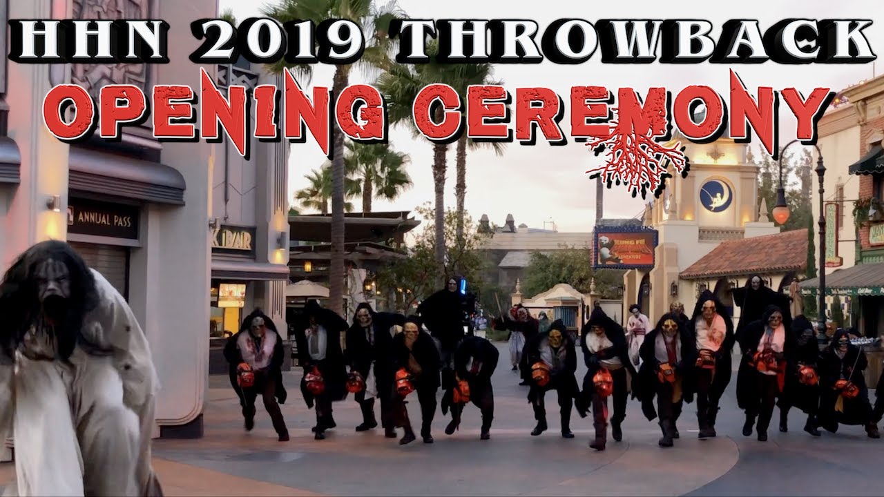 HHN 2019 Opening Ceremony
