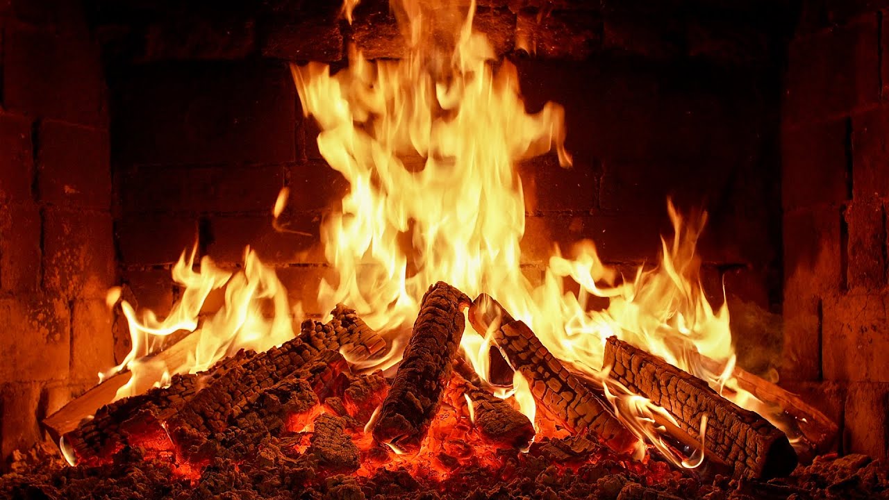 🔥 Cozy Fireplace 4K! Happy New Year 2026