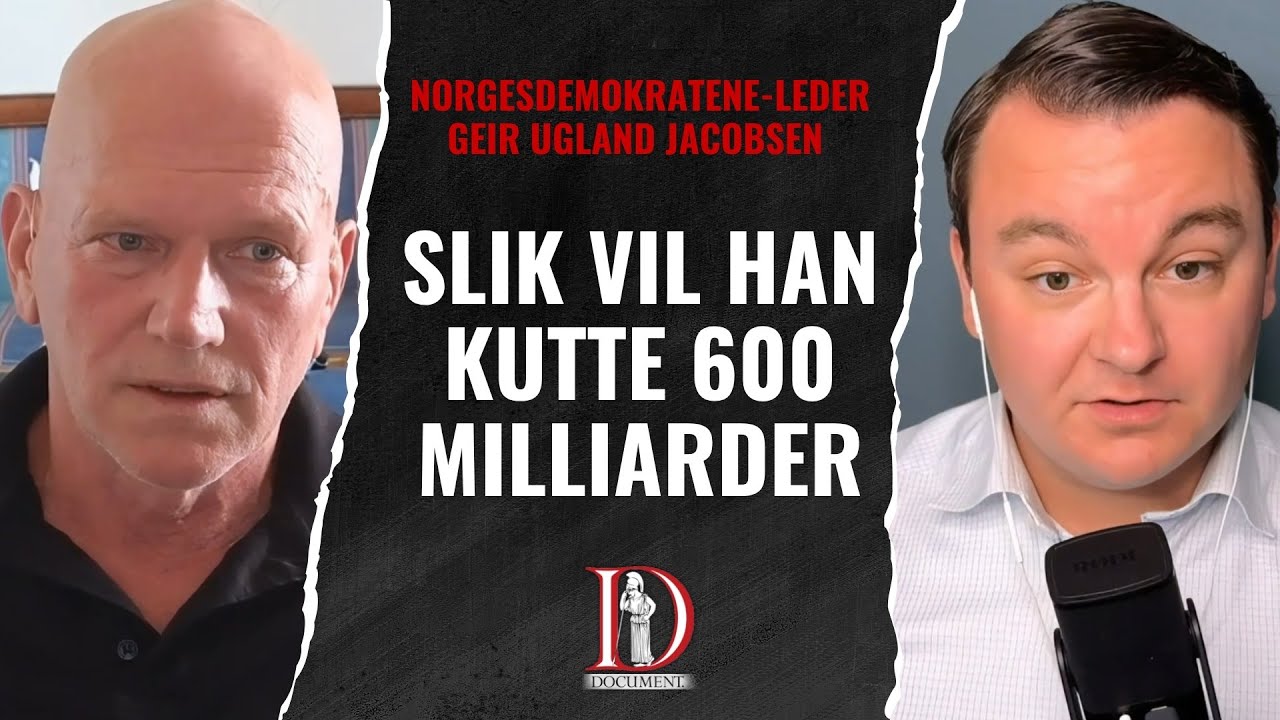 ND-leder Geir Ugland Jacobsen med plan for remigrasjon: &ndash; Disse m&aring; ut av Norge