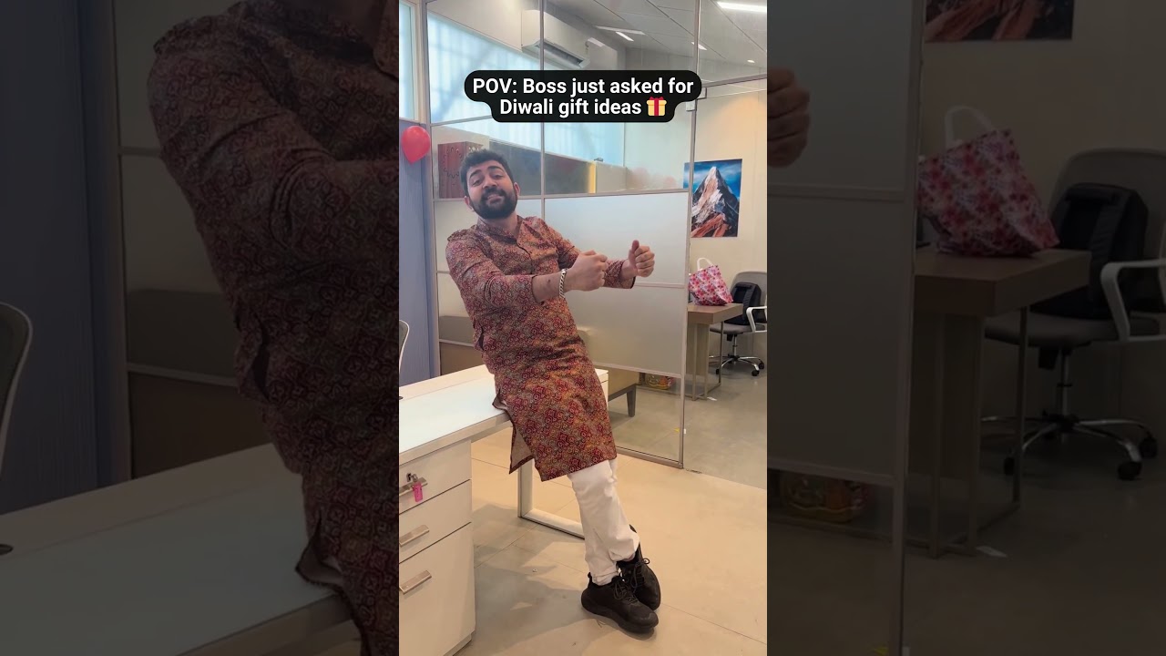 POV: When Your Boss Asks for Diwali Gift Ideas 😅 | Office Vibes & Festive Fun #diwali2025