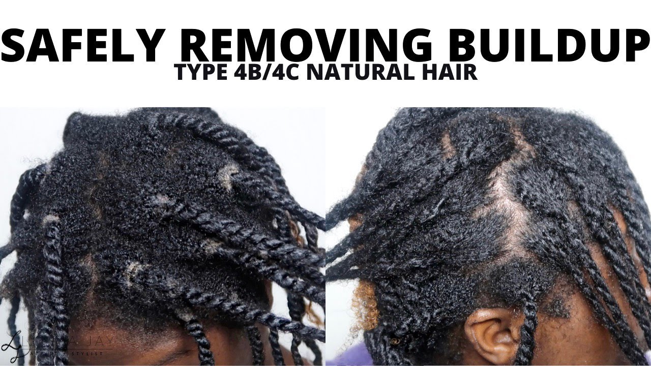 HOW TO REMOVE 3 MONTHS OF BUILDUP SAFELY WITH MINIMAL SHEDDING|DETANGLE 4C NATURAL HAIR| Lynda Jay